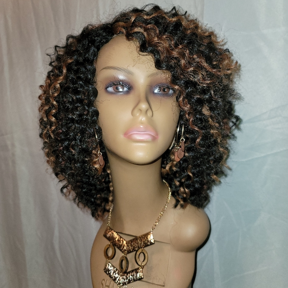 New Handmade Brazilian Twist Wig Unit #1b/30/27